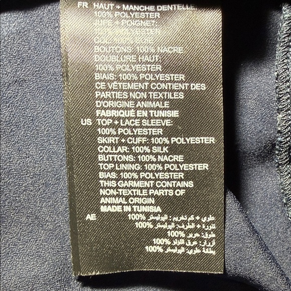 Sandro Battements Pleated Lace Dress - Picture 8 of 11